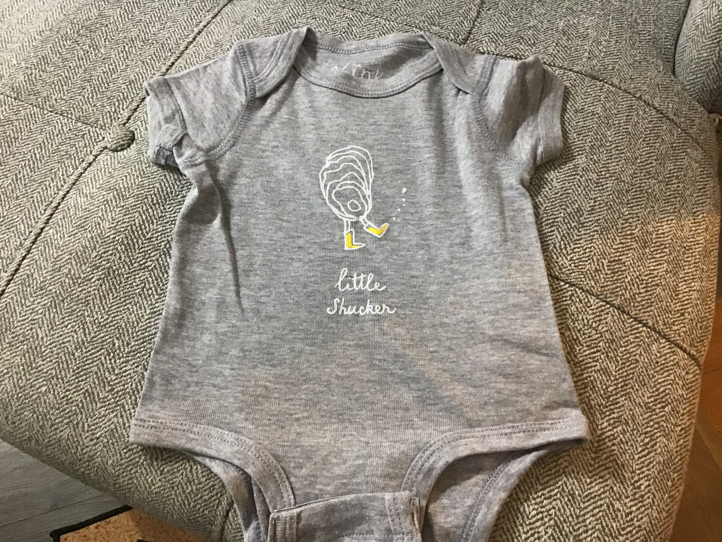 Little Shucker Rainboot Onesie