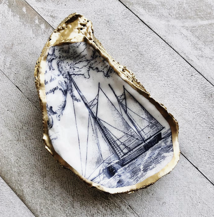 Oyster Shell Ring Dishes