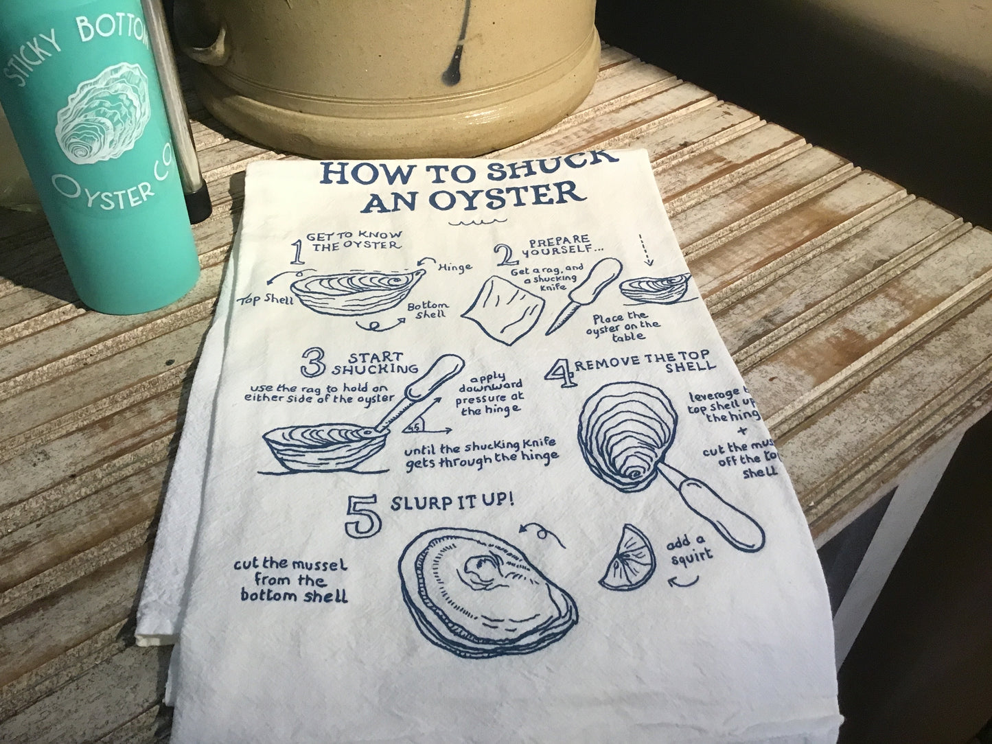 How To Shuck Dish Towel