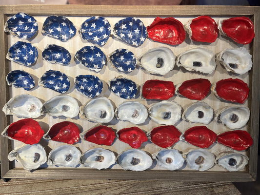 Oyster American Flag